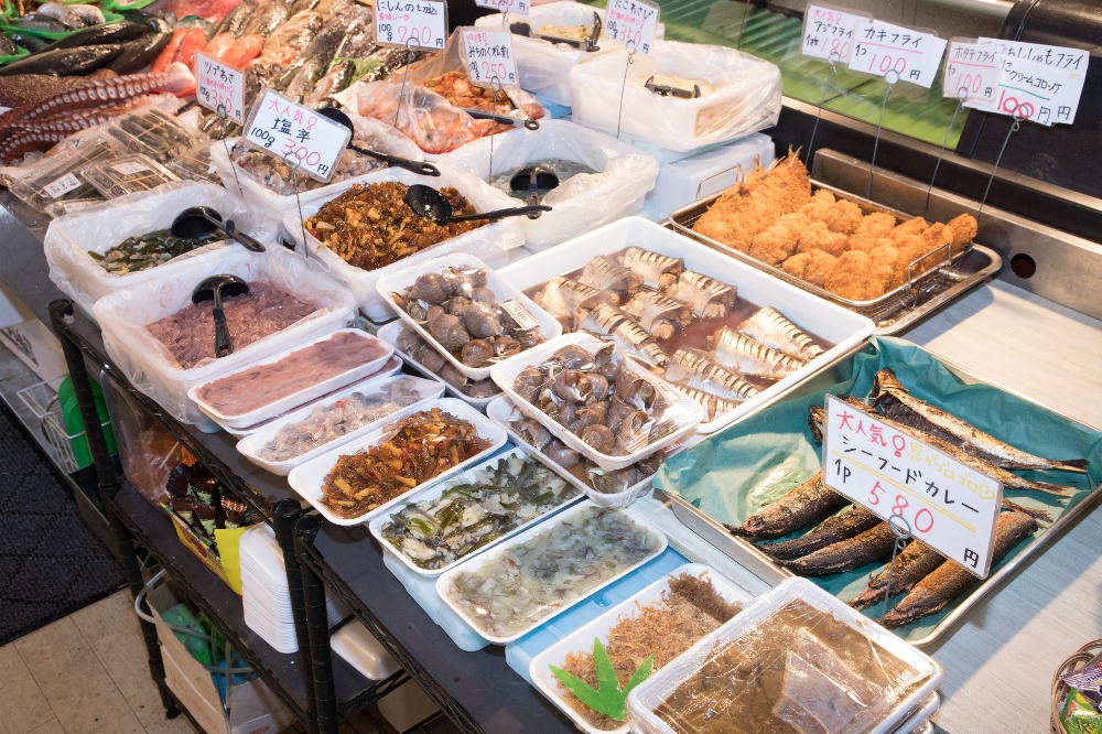 加工品、お惣菜